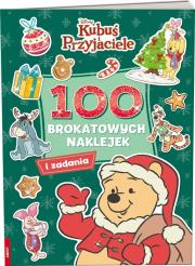 Okładka książki Kubuś i przyjaciele. 100 brokatowych naklejek