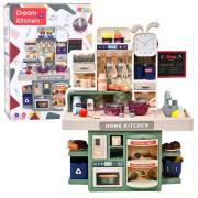 Opakowanie Kuchnia dla dzieci z akcesoriami światło para...