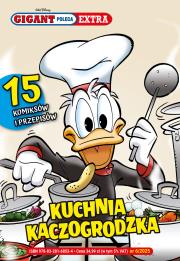 Kuchnia kaczogrodzka. Gigant Poleca Extra. Tom 6/2025. Autor: Opracowanie zbiorowe. Dadada.pl Okładka książki Kuchnia kaczogrodzka. Gigant Poleca Extra. Tom 6/2025