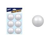 Kula gładka 4cm 6 sztuk. Wydawca: MFP. Dadada.pl Opakowanie Kula gładka 4cm 6 sztuk