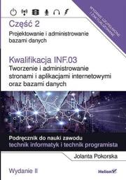 Okładka książki Kwalifikacja INF.03. Tworzenie i administr... cz.2