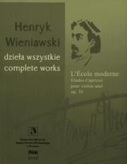 Okładka książki L'Ecole moderne - Etudes-Caprices