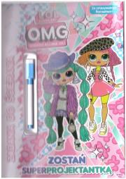 L.O.L. Surprise. Zadania do ścierania. Autor:   Praca zbiorowa. Dadada.pl Okładka książki L.O.L. Surprise. Zadania do ścierania