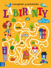 Okładka książki Labirynty. Łamigłówki przedszkolaka od 5 lat