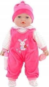 Opakowanie Lalka bobas smoczek + butelka mówi po polsku 45cm