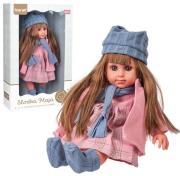 Lalka słodka Maja w różowym płaszczyku. Wydawca: Norimpex. Dadada.pl Opakowanie Lalka słodka Maja w różowym płaszczyku