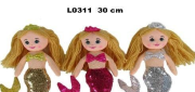 Opakowanie Lalka Syrenka 30cm MIX