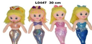 Opakowanie Lalka Syrenka 30cm MIX