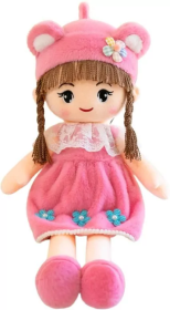 Opakowanie Lalka szmacianka pluszowa różowa 45cm