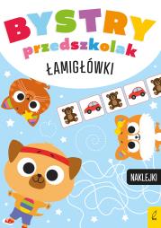Okładka książki Łamigłówki. Bystry przedszkolak