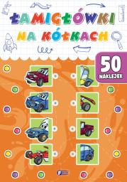 Łamigłówki na kółkach. Autor: Opracowanie zbiorowe. Dadada.pl Okładka książki Łamigłówki na kółkach