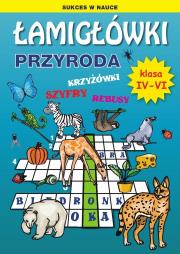 Okładka książki Łamigłówki. Przyroda. Klasa IV-VI