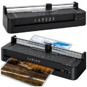 Opakowanie Laminator ze zgrzewarką i gilotyną 3w1 A3 czarny