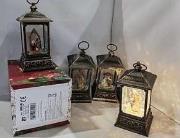 Opakowanie Lampion ledowy z motywem świątecznym