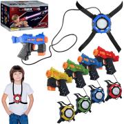 Opakowanie Laser tag, pistolety i kamizelki