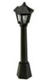 Opakowanie Latarnia uliczna plastikowa miniaturowa 19x82mm