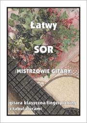Okładka książki Łatwy Sor (mistrzowie gitary) - gitara klasyczna..
