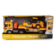 Opakowanie Laweta budowlana z walcem ze światłem i dźwiękiem