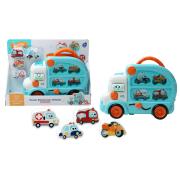 Laweta sorter kształtów. Wydawca: Askato. Dadada.pl Opakowanie Laweta sorter kształtów