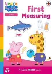 Opakowanie Learn with Peppa: First Measuring sticker activity book