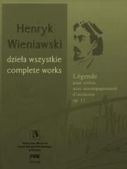 Okładka książki Legenda nuty na skrzypce i orkiestrę op. 17