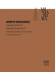 Okładka książki Legenda op. 17 w transkrypcji na wiolonczelę i...