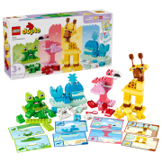 Opakowanie LEGO Duplo Town Gra w budowanie zwierzątek 10472