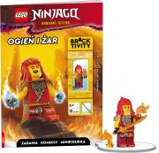 Okładka książki Lego ninjago. Ogień i żar
