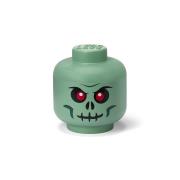 Lego pojemnik główka small - green skeleton. Wydawca: NHG. Dadada.pl Opakowanie Lego pojemnik główka small - green skeleton