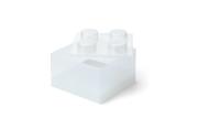 Opakowanie Lego pojemnik klocek czwórka transparentny