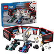 Opakowanie LEGO(R) CITY 60444 Garaż i bolidy Mercedes-AMG i Alpine