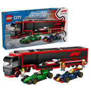Opakowanie LEGO(R) CITY 60445 Ciężarówka z bolidami RB20 i AMR2