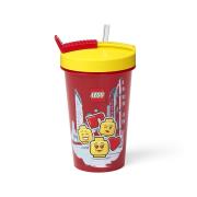 LEGO(R) kubek ze słomką Iconic Girl. Wydawca: NHG. Dadada.pl Opakowanie LEGO(R) kubek ze słomką Iconic Girl