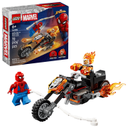 Opakowanie LEGO(R) SUPER HEROES 76335 Spider-Man kontra Ghost Rider na motocyklu