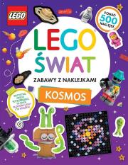 Okładka książki LEGO świat. Zabawy z naklejkami. Kosmos