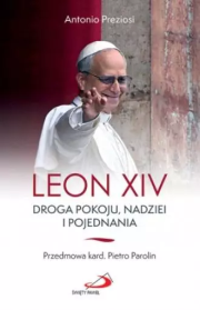 Leon XIV. Autor: Antonio Preziosi. Dadada.pl Okładka książki Leon XIV
