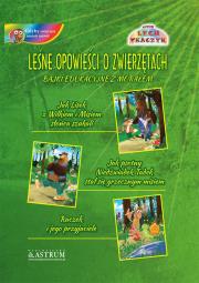 Okładka książki Leśne opowieści o zwierzętach. Bajki edukacyjne...