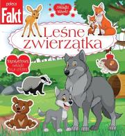 Okładka książki Leśne zwierzątka. Brokatowe naklejki dla ciebie