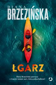 Łgarz. Autor: Diana Brzezińska. Dadada.pl Okładka książki Łgarz