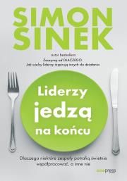 Okładka książki Liderzy jedzą na końcu