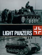 Light Panzers. Autor: Thomas Anderson. Dadada.pl Okładka książki Light Panzers