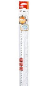 Linijka 30cm Pioner przeźroczysta DELI. Wydawca: DELI. Dadada.pl Opakowanie Linijka 30cm Pioner przeźroczysta DELI
