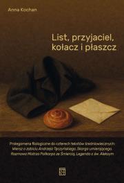 Okładka książki List, przyjaciel, kołacz i płaszcz