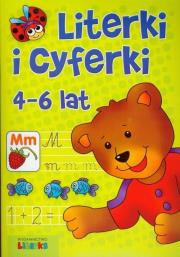 Okładka książki Literki i cyferki 4-6 lat LITERKA