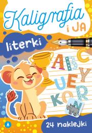 Literki. Kaligrafia i ja. Autor: Zofia Zabrzeska. Dadada.pl Okładka książki Literki. Kaligrafia i ja