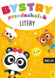 Okładka książki Litery. Bystry przedszkolak