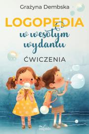 Okładka książki LOGOPEDIA w wesołym wydaniu ćwiczenia