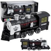 Opakowanie Lokomotywa klasyczna światło, dźwięk, dym czarna