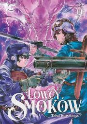 Łowcy smoków. Tom 14. Autor: Taku Kuwabara. Dadada.pl Okładka książki Łowcy smoków. Tom 14