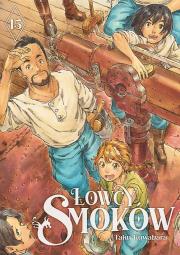 Łowcy smoków. Tom 15. Autor: Taku Kuwabara. Dadada.pl Okładka książki Łowcy smoków. Tom 15